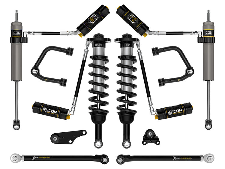ICON 2024-2026 Toyota Tacoma 1.25-3" Lift, Stage 8 Suspension System, Tubular