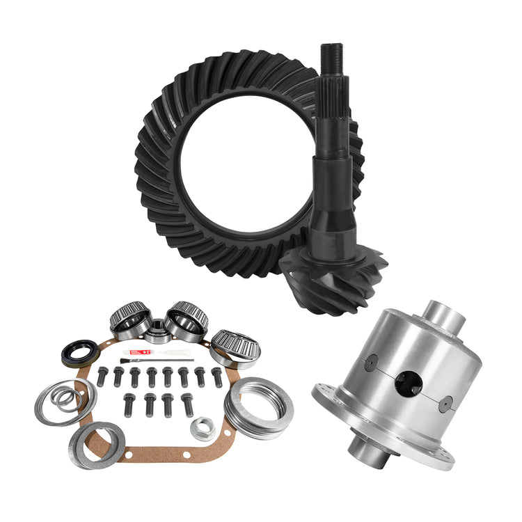 10.5" Ford 4.56 Rear Ring & Pinion, Install Kit, 35 Spline Posi