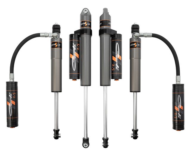 Carli Pathfinder 2.5 Level Height Shock Package, 05-24 Ford F250/350, GAS, SHOCKS ONLY