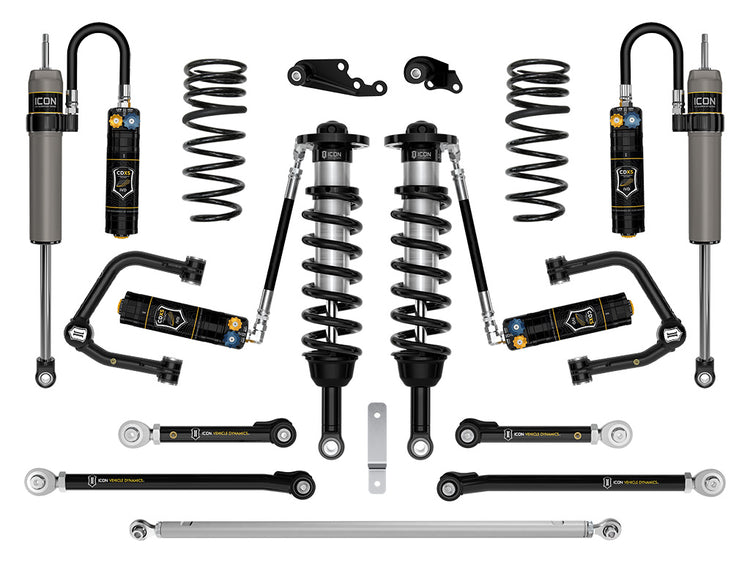 ICON 2024-2026 Lexus GX550, 1.25-3" Lift, Stage 9 Suspension System, CDXS, Tubular