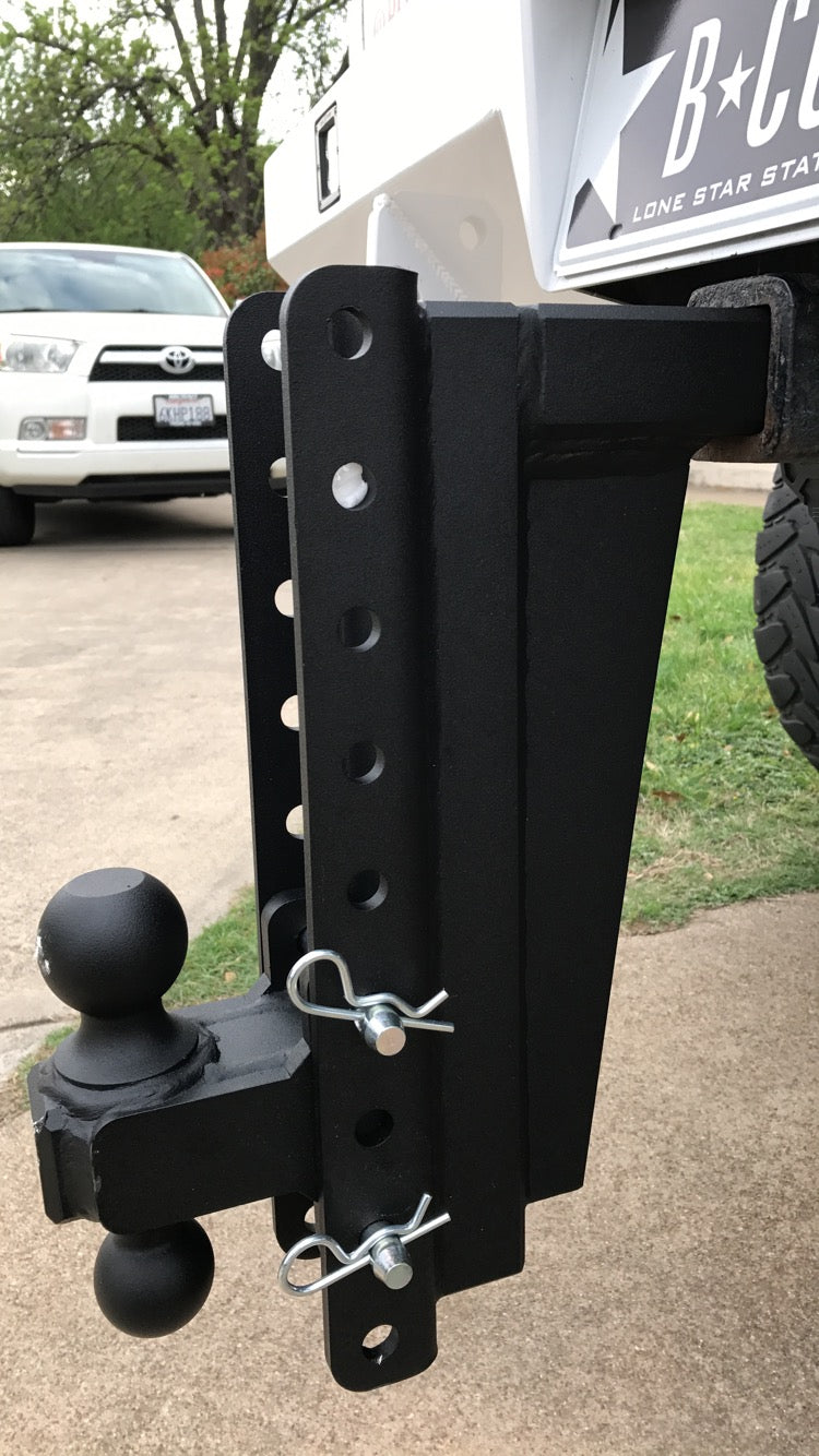 BulletProof 2.5" Extreme Duty 12" Drop/Rise Hitch