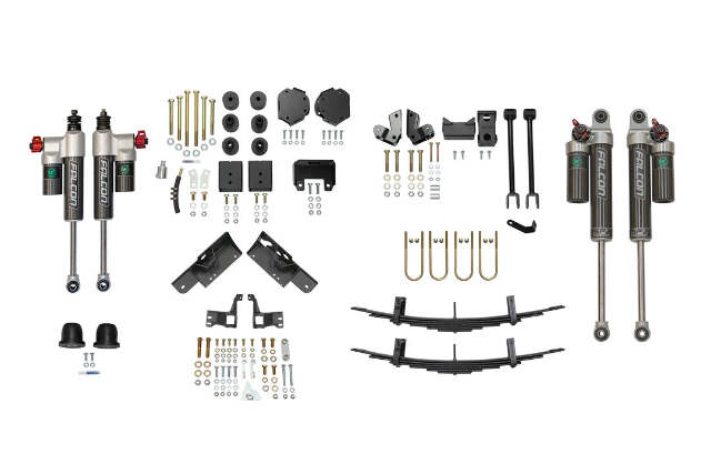 Van Compass Stage 6.3 - Sprinter 2500 4X4, 15-18 - 2 Inch Lift - Falcon 3.3 Shocks, Mid/Heavy Tune