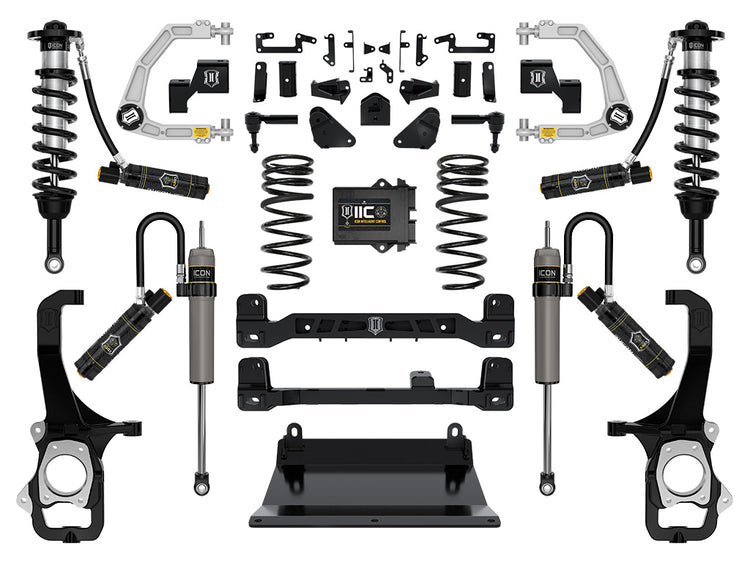 ICON 2022-2026 Toyota Tundra, 6" Lift, Stage 8 Suspension System, Billet