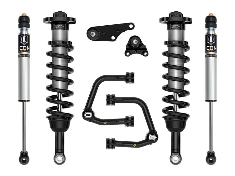 ICON 2024-2025 Toyota Tacoma 1.25-3" Lift, Stage 2 Suspension System, Tubular
