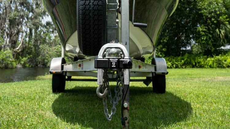 BulletProof Hitches - Extreme Duty Trailer Coupler Lock - Universal Trailer Lock with 1" Solid Steel Bar - Fits 1-7/8", 2" and 2-5/16" Couplers - Heat-Treated & Pick-Resistant