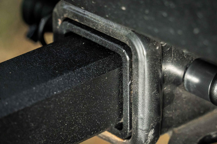 BulletProof Hitches - Trailer Hitch Adapter, 2.5 to 2 Inch Hitch Reducer Sleeve - Solid Steel, Corrosion Resistant, Black Powder Coat