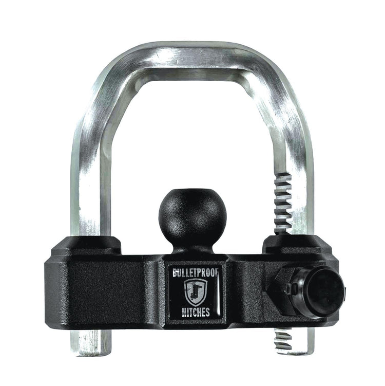 BulletProof Hitches - Extreme Duty Trailer Coupler Lock - Universal Trailer Lock with 1" Solid Steel Bar - Fits 1-7/8", 2" and 2-5/16" Couplers - Heat-Treated & Pick-Resistant