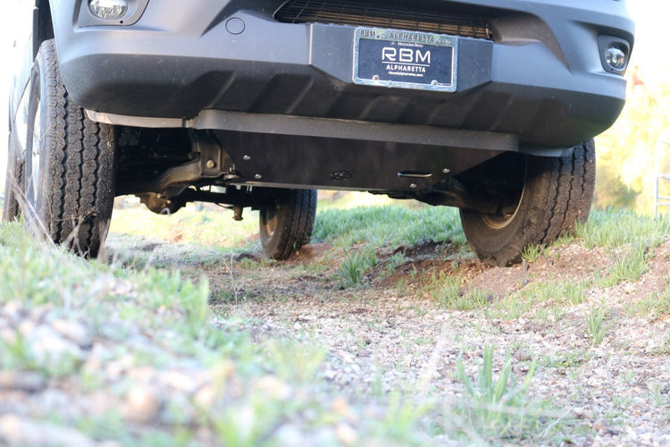 Van Compass Engine Skid Plate, Sprinter 4X4 With Van Compass 2" Lift