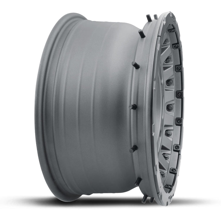 ICON Alloys Hammer Pro, Charcoal, 17 x 8.5 / 6 x 5.5, 25mm Offset, 5.75" BS