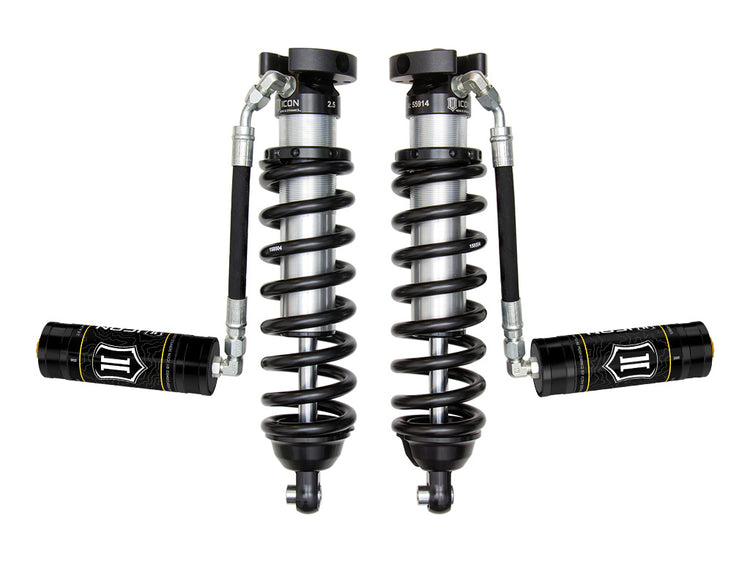 ICON 1996-2004 Toyota Tacoma, 0-3" Lift, Front,V.S. 2.5 Series Coilover Kit, Extended Travel, Remote Reservoir, 700 lbs/in Spring Rate