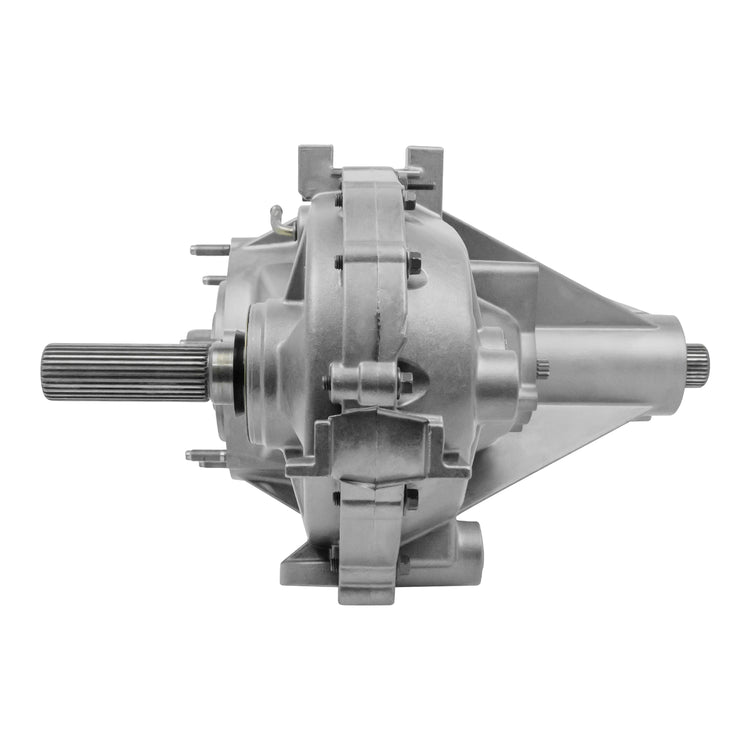 Remanufactured NV144 Transfer Case, 2004-07 Dodge Durango, 2007 Aspen, 32 Spline Rear Slip Yoke, Exposed Spline Front Output, Single Speed, Electric Shift