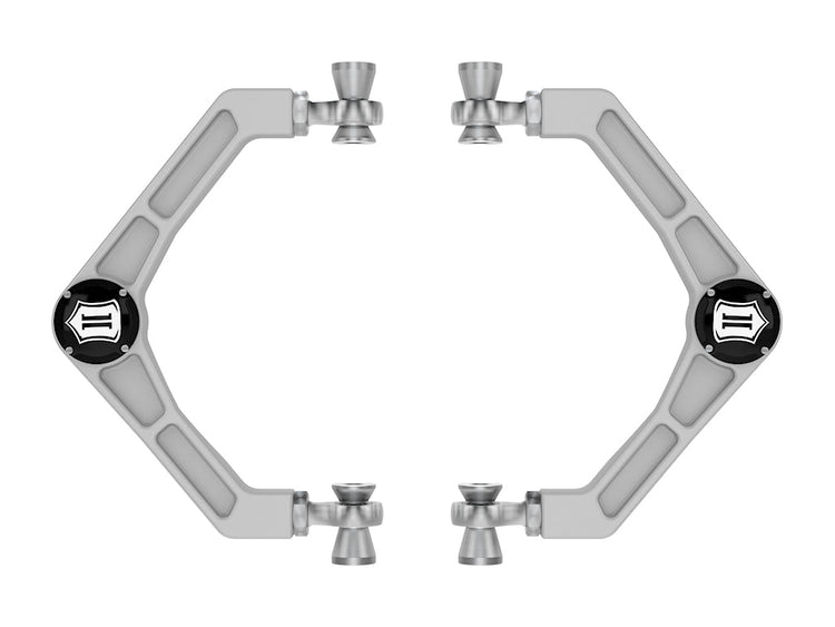 ICON 2020-2026 Chevrolet Silverado/GMC Sierra 2500/3500 HD, Front Upper, Billet Control Arm Kit, w/ Delta Joint Pro HD
