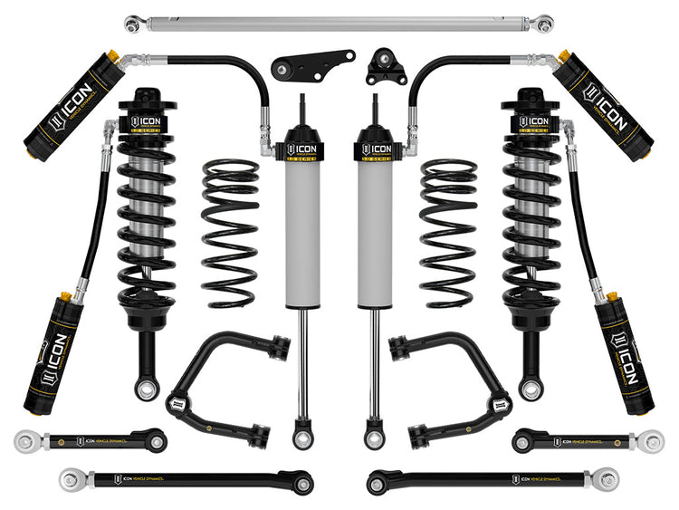 ICON 2025-2026 Toyota 4Runner 4WD, Hybrid, 2.25-3" Lift, Stage 2 3.0 Suspension System w/ CDCV, Tubular