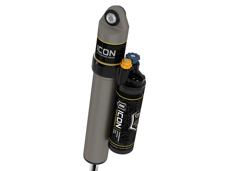 ICON 2021-2025 Ford F-150 4WD/F-150 Tremor, 0-2" Lift, Rear, V.S. 2.5 Aluminum Series Shock Absorbers, Piggyback Reservoir w/ CDXS, Pair