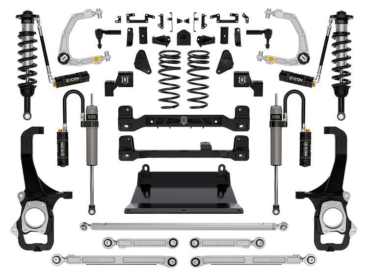 ICON 2022-2026 Toyota Tundra, 6" Lift, Stage 7 Suspension System, Billet, CDCV