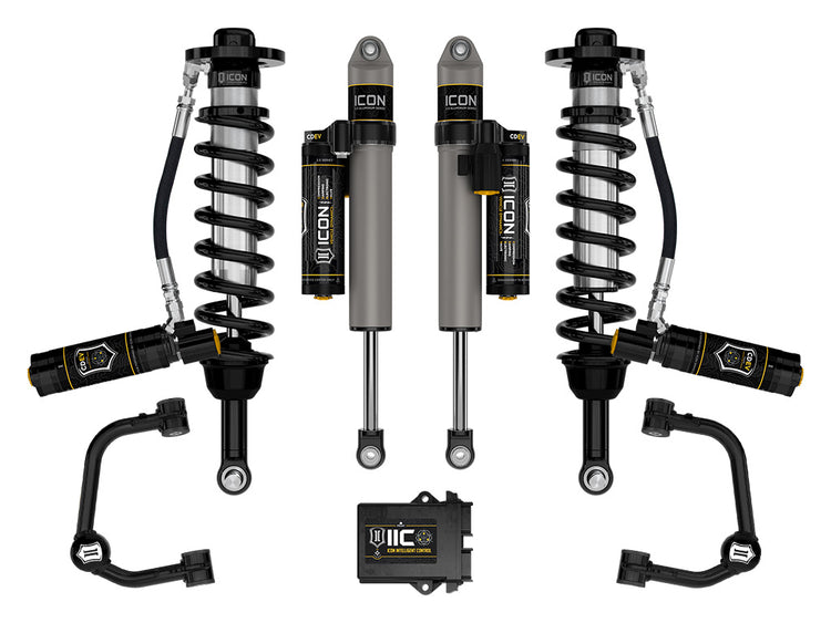 ICON 2021-2025 Ford F-150 Tremor, 2.5-3" Lift, Stage 5 Suspension System, Tubular