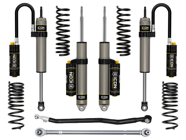 ICON 2014-2026 Ram 2500 4WD, Diesel, Coil Spring Rear, 2.5" Lift, Stage 4 Suspension System, w/ Performance Rear Coil Springs