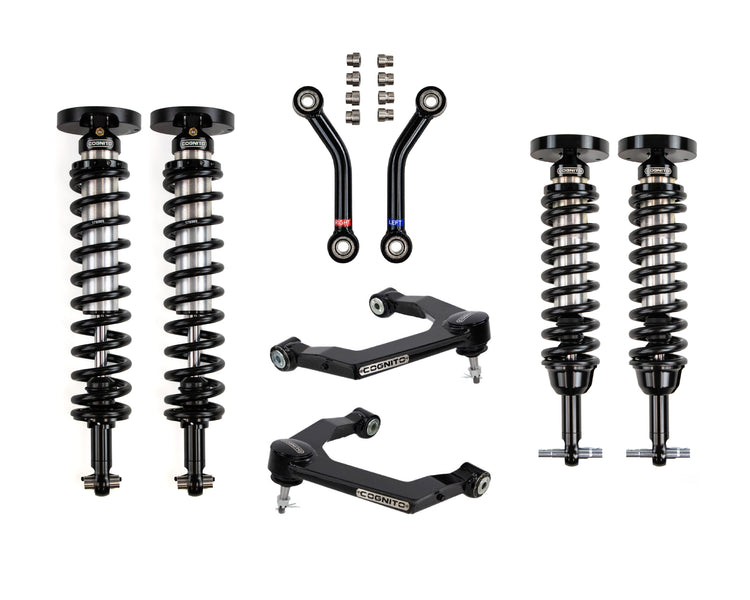 Cognito 2021-2026 Chevrolet Tahoe & Suburban/2021-2026 GMC Yukon & Yukon XL, 2.5-3.25" Lift, SM UCA, w/ Cognito IFP Coilovers