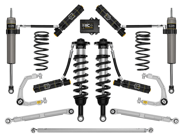 ICON 2025-2026 Toyota 4Runner 2WD, 1.25-3" Lift, Stage 13 Suspension System, Billet