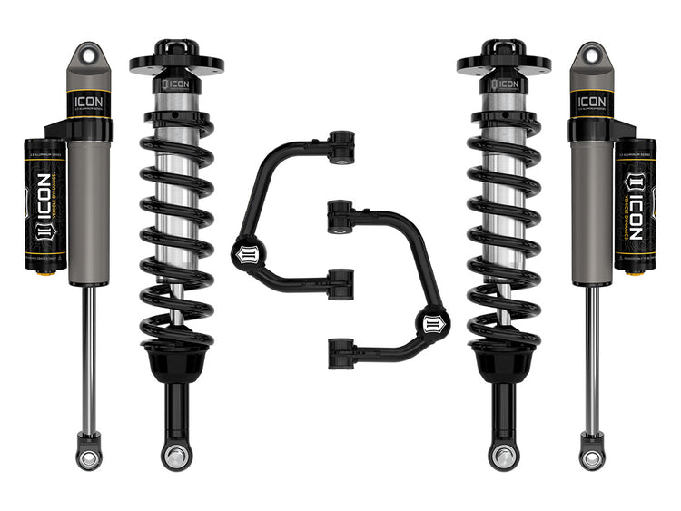 ICON 2021-2025 Ford F-150 Tremor, 2.5-3" Lift, Stage 2 Suspension System, Tubular