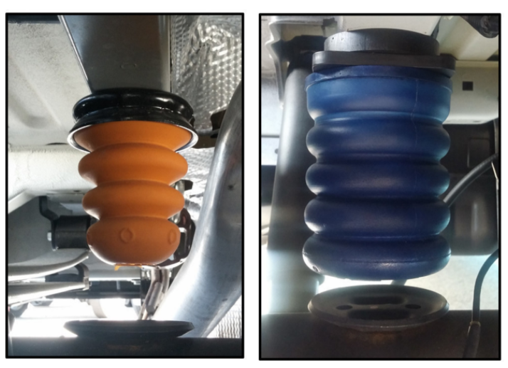 Van Compass Sumo Spring Rear Bump Stops, 1000Lb Spring Rate, Ford Transit, Pair