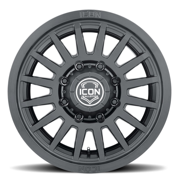 ICON Alloys Recon SLX, Satin Black, 18 x 9 / 8 x 170, 6mm Offset, 5.25" Backspace