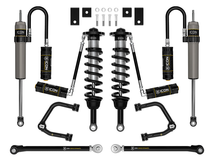 ICON 2022-2025 Toyota Tundra, 2-3.5" Lift, Stage 8, 2.5 Suspension System, Tubular