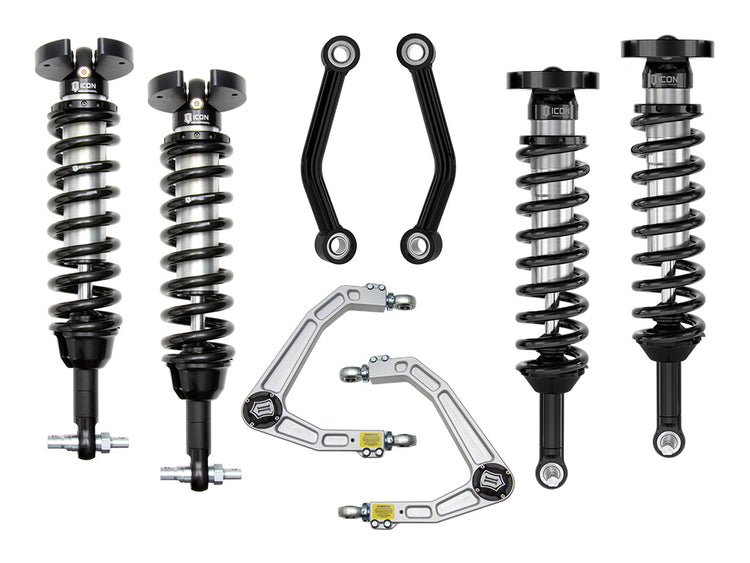 ICON 2021-2026 Chevrolet Tahoe & Suburban/2021-2026 GMC Yukon & Yukon XL, 2.5-3.25" Lift, Stage 2 Suspension System, Billet