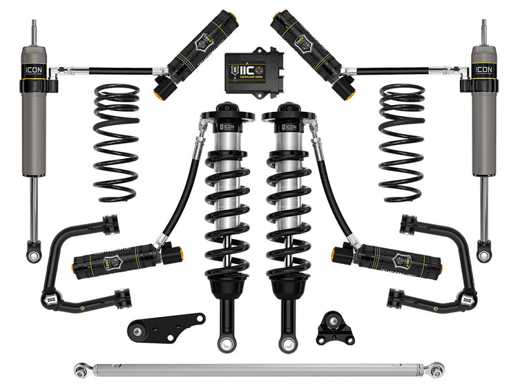 ICON 2025-2026 Toyota 4Runner 4WD, 1.25-3" Lift, Stage 12 Suspension System, Tubular