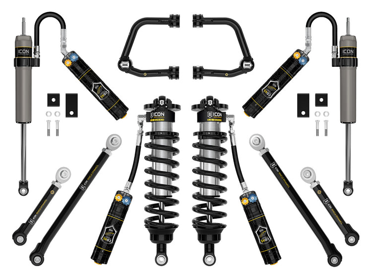 ICON 2022-2026 Toyota Tundra, 2-3.25" Lift, Stage 1, 3.0 Suspension System, Tubular, CDXS