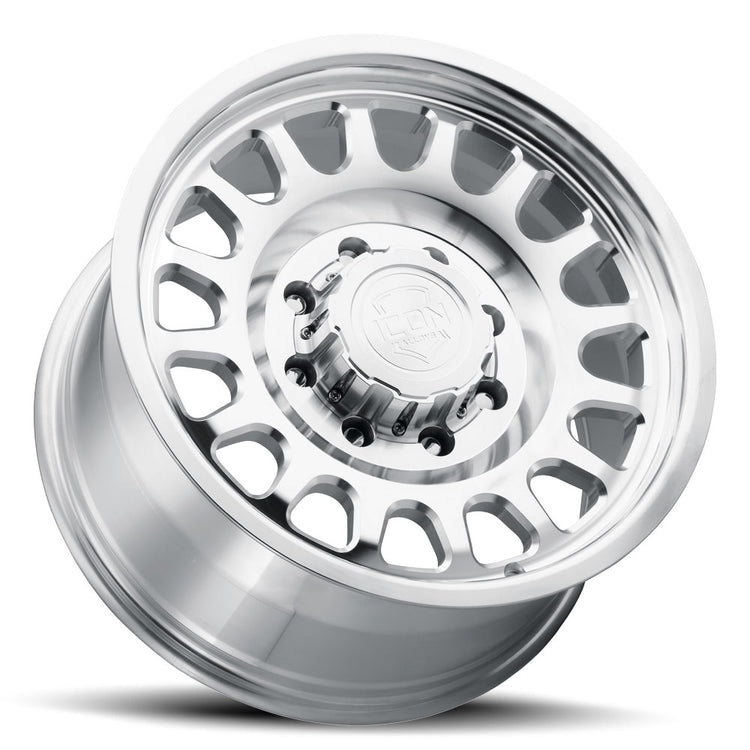 ICON Alloys Strat, Forged Series, Machined Finish, 18 x 9 / 8 x 180, 12mm Offset, 5.5" Backspace