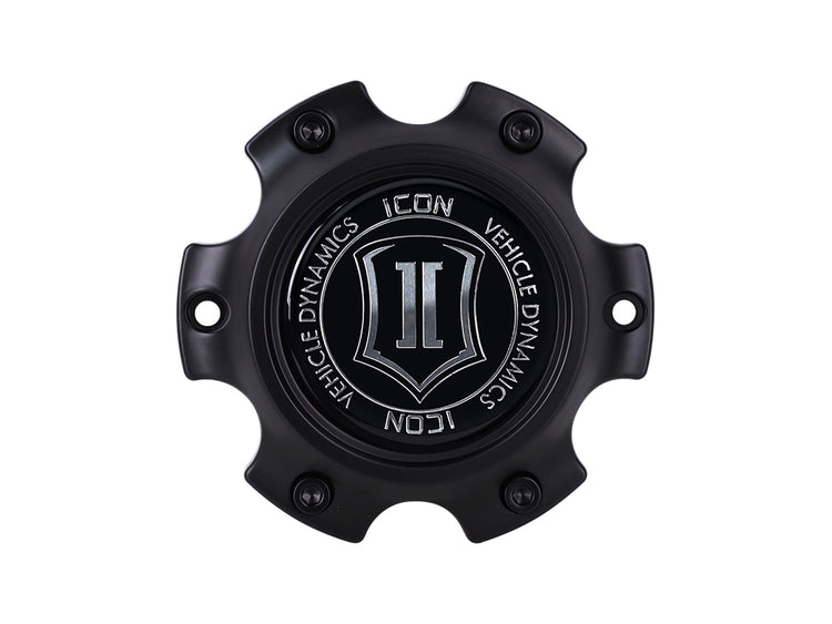 ICON Alloys Low-Profile Center Cap, Compression/Rebound/Bandit Wheel, 6 x135 Bolt Pattern