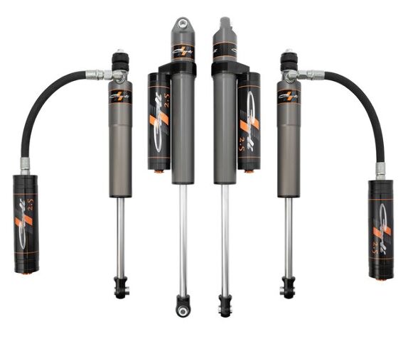Carli Pathfinder 2.5 Level Height Shock Package, 05-24 Ford F250/350, DIESEL, SHOCKS ONLY