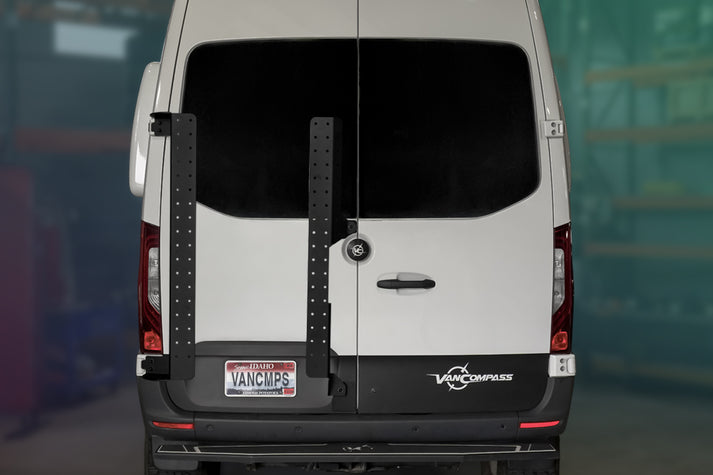 OUTBACK DOOR MOUNT BRACKETS, DRIVER SIDE - SPRINTER by VAN COMPASS