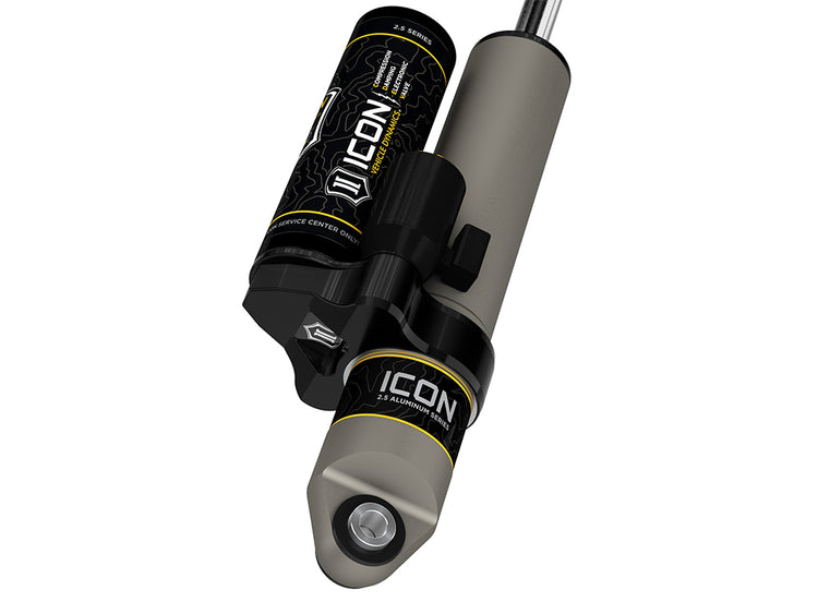 ICON 2019-2026 Chevrolet Silverado 1500/GMC Sierra 1500, 0-2" Lift, Rear, V.S. 2.5 Aluminum Series Shock Absorbers, Piggyback Reservoir w/ CDEV, Pair
