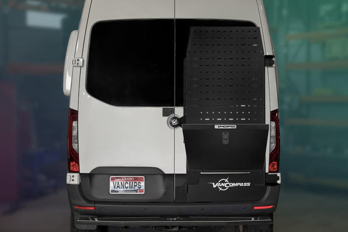 OUTBACK WITH GRID AND LITTLE BOX, PASSENGER SIDE for SPRINTER by VAN COMPASS