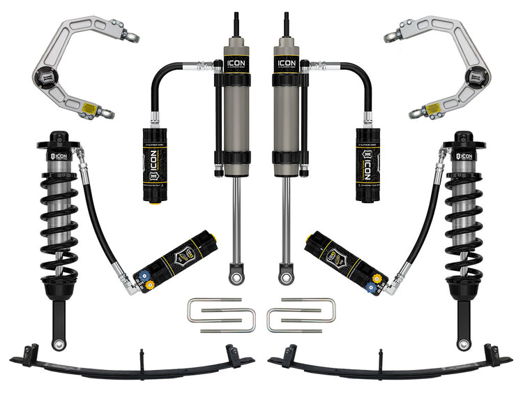 ICON 2005-2015 Toyota Tacoma 0-3.5" Lift/2016-2023 Tacoma 0-2.75" Lift, Stage 7 Suspension System, Billet, CDXS