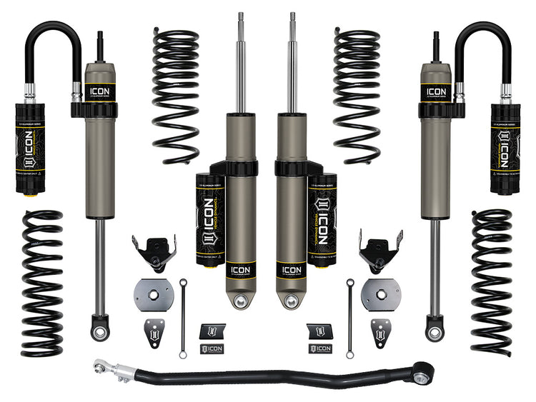 ICON 2014-2026 Ram 2500 4WD, Diesel, Coil Spring Rear, 4.5" Lift, Stage 2 Suspension System, w/ Performance Rear Coil Springs
