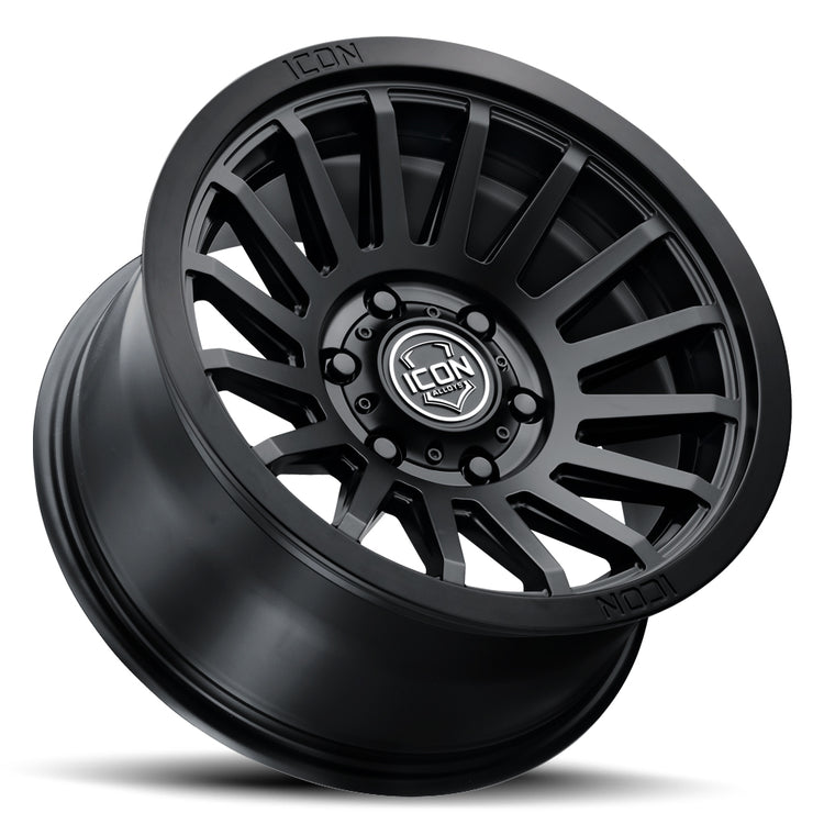 ICON Alloys Recon SLX, Gloss Black, 17 x 8.5 / 6 x 5.5, 25mm Offset, 5.75" BS