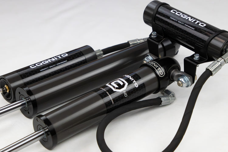 Cognito 4-Inch Performance Billet UCA Lift Kit with Cognito 2.0 RR Shocks for 20-26 Silverado/Sierra 2500/3500 2WD/4WD