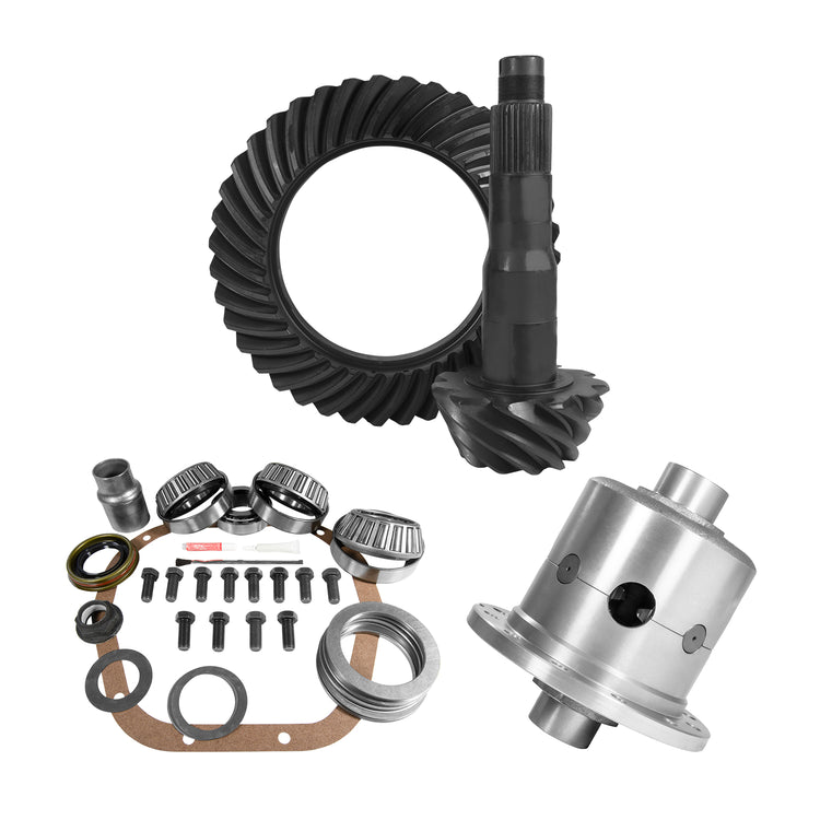 10.5" Ford 4.11 Rear Ring & Pinion, Install Kit, 35 Spline Posi