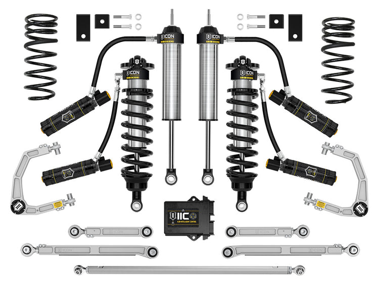 ICON 2023-2025 Toyota Sequoia, 3-4.25" Lift, Stage 4 3.0 Suspension System, Billet