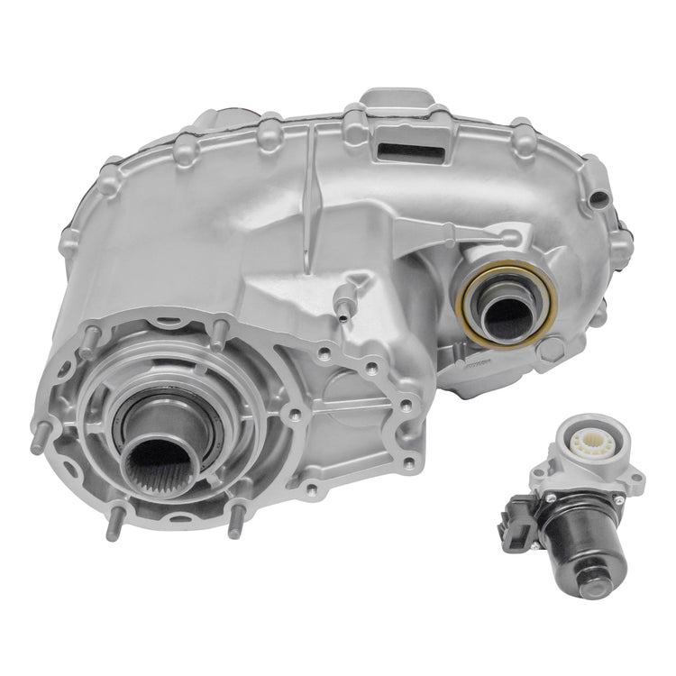 Remanufactured MP1626 Electric Shift Transfer Case, 2011-Mid 2015 Sierra/Silverado 2500/3500, And 2009-2010 Suburban/Yukon XL 2500, 6.6L Diesel, With Option Code NQF. Includes Shift Motor.