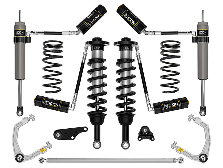 ICON 2025-2026 Toyota 4Runner 4WD, 1.25-3" Lift, Stage 6 Suspension System, Billet