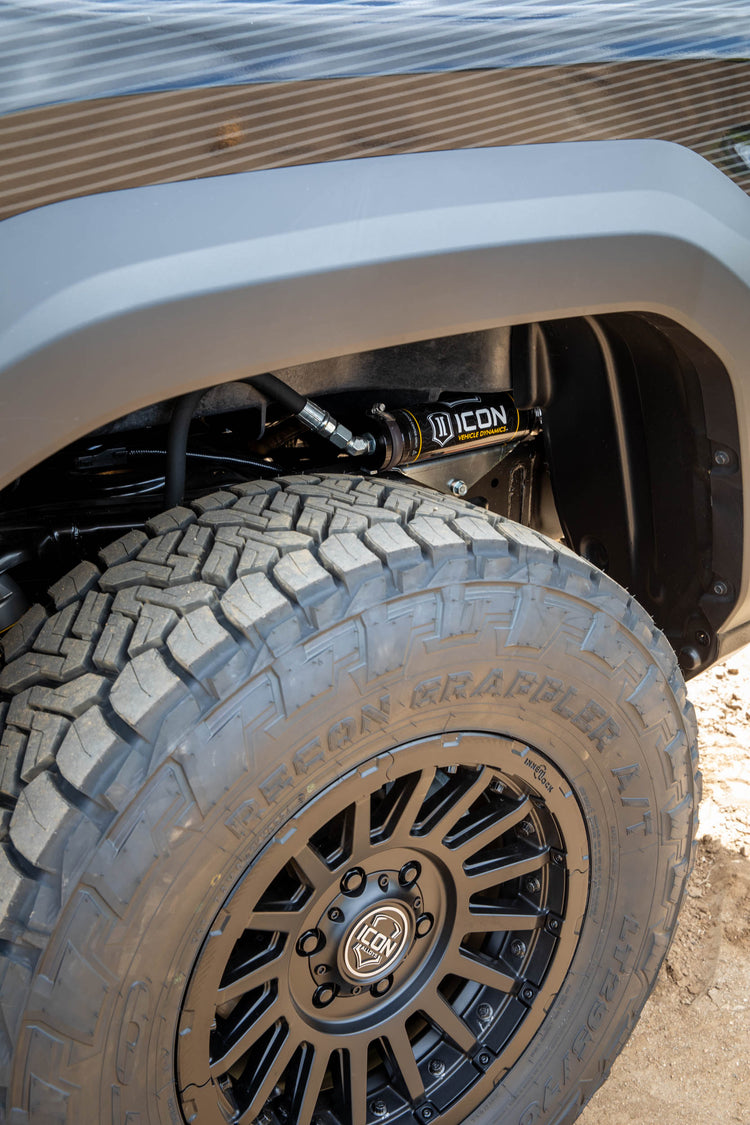 ICON 2024-2026 Toyota Tacoma 1.25-3" Lift, Stage 7 Suspension System, Tubular, Triple Rate Rear Springs