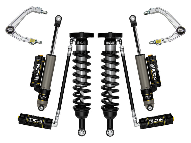 ICON 2019-2026 Chevrolet Silverado 1500/GMC Sierra 1500, 1.5-3.5" Lift, Stage 3 Suspension System, Billet