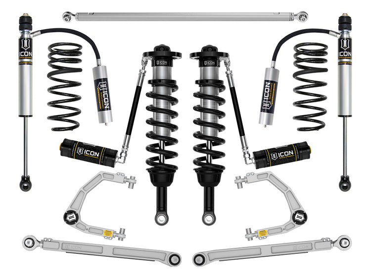 ICON 2025-2026 Toyota 4Runner 2WD, 1.25-3" Lift, Stage 4 Suspension System, Billet