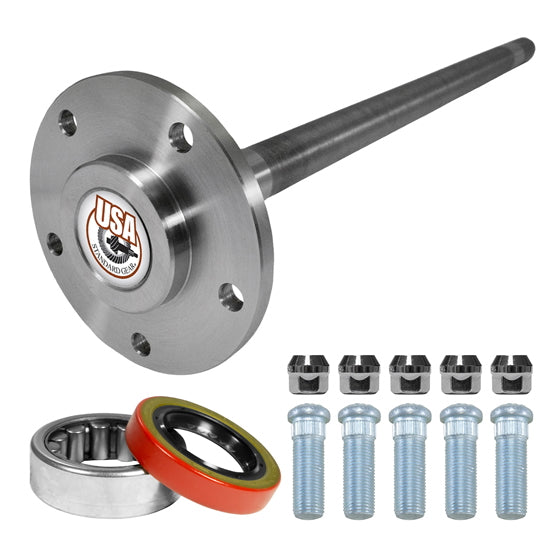 Rear Axle Kit Fits GM 8.5\" Diff 30 Spline 5 Lug 31-1/2\" Long