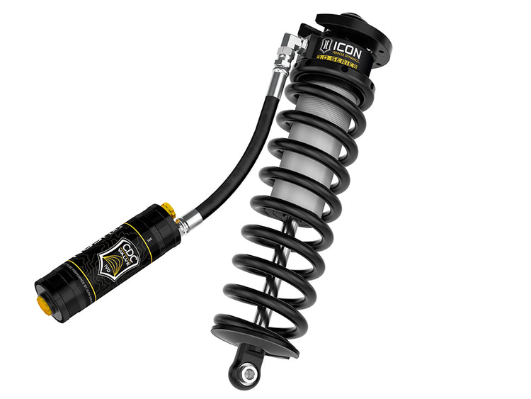 ICON 2005-2026 Ford F-250/F-350 Super Duty 4WD, 2.5-3” Lift, V.S. 3.0 Series Coilover Conversion Kit, Remote Reservoir w/ CDCV, w/ Caster Cams