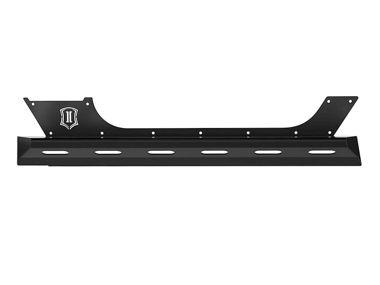 ICON Pro Series 2007-18 Jeep Wrangler JK 4-Door Body Armor & Slider, Left Side
